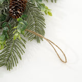 House of Seasons Krans groen TIPS 84 - h7xd42cm - maximondo