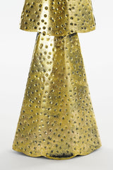 House of Seasons Kerstboom goud - l19xb10xh89,5cm - maximondo