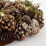 House of Seasons Krans l.bruin - h10xd50cm - maximondo
