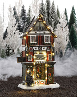 Luville Collectables Wintersport shop battery operated - l17,5xb8xh28cm - maximondo