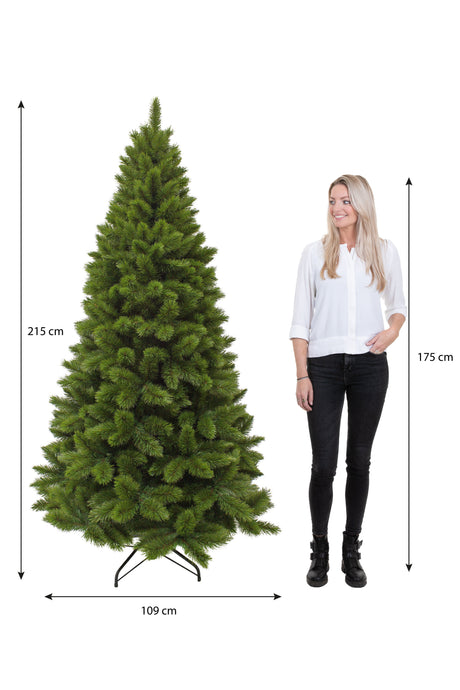 Triumph Tree Camden kunstkerstboom slim - H215 x Ø109cm - maximondo