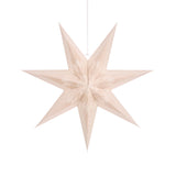 House of Seasons Ster hangend beige - h18xd60cm - maximondo