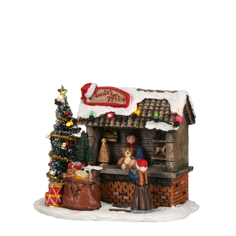 Luville Collectables  Santa's gifts battery operated - l13,5xb8,5xh11cm - maximondo