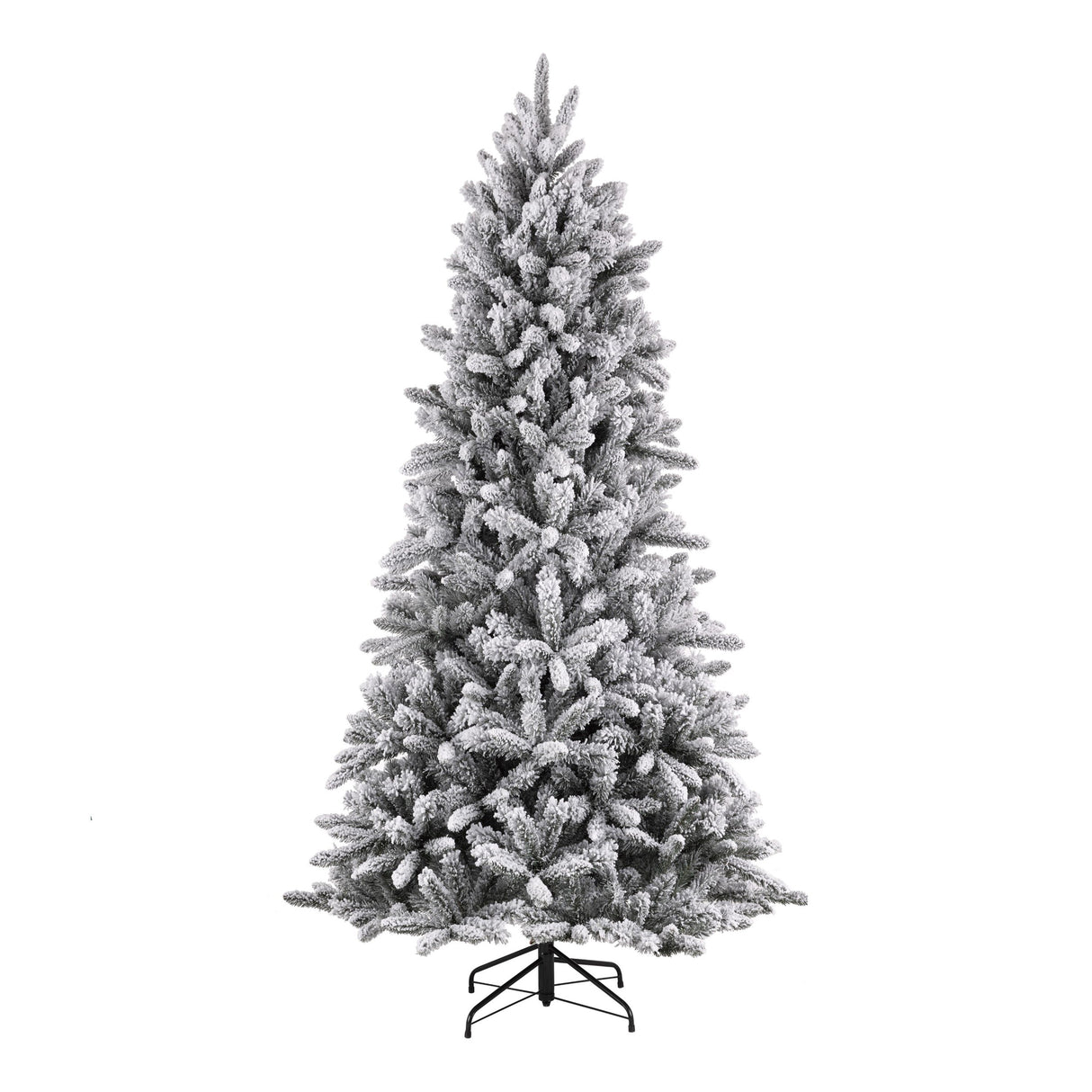 Black Box Trees Snowdon kunskerstboom frosted  - H155xØ102cm - maximondo