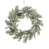 House of Seasons Krans groen TIPS 84 - h7xd42cm - maximondo