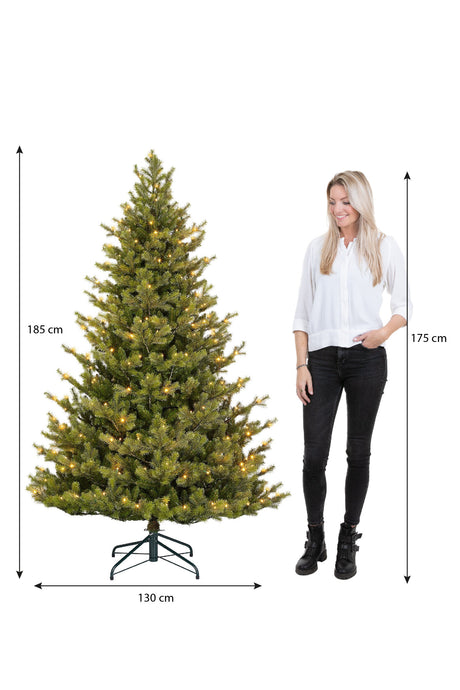 Black Box Trees Clive kunstkerstboom led - H185 x Ø130cm
