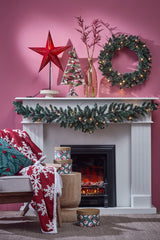 Black Box Trees Creston krans led werk op batterijen groen 30L TIPS 142 - d60cm - maximondo