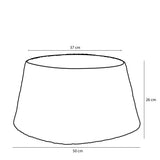 House of Seasons Treeskirt bruin - h26xd50cm - maximondo