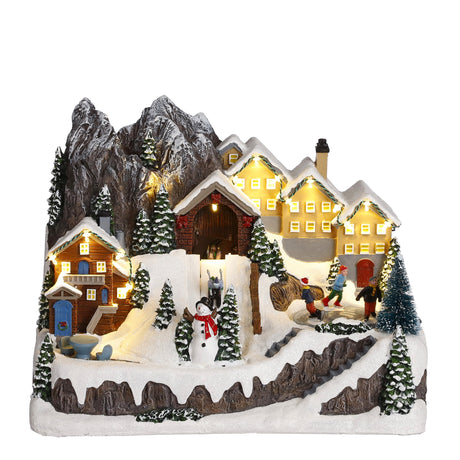 Luville Collectables Wintertafereel adapter included - l32,5xw21,5xh24cm - maximondo
