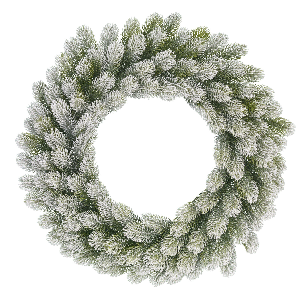 Black Box Trees Nigata krans groen frosted TIPS 126 - h12xd60cm - maximondo