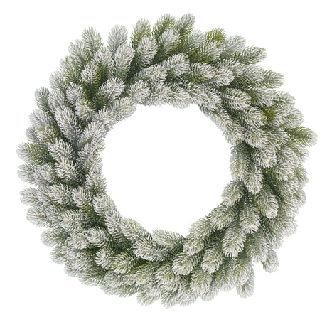 Black Box Trees Nigata krans groen frosted TIPS 126 - h12xd60cm - maximondo