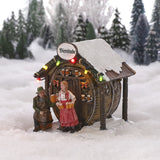 Luville Collectables Christmas market battery operated - l11xw11,5h11,5cm - maximondo