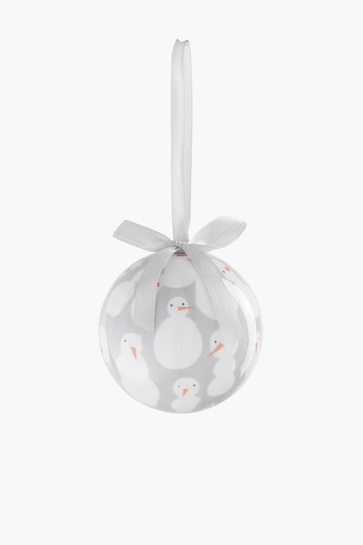 House of Seasons Bal onbreekbaar cadeau set perzik grijs 14 stuks - d7,5cm - maximondo