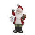 House of Seasons Kerstman rood - l22,5xb16xh45cm - maximondo