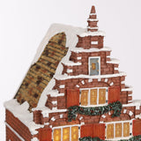Luville Collectables Decorated canal house battery operated - l10,5xw11,5xh18,5cm - maximondo