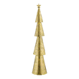 House of Seasons Kerstboom goud - l14,5xb8xh68cm - maximondo