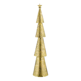 House of Seasons Kerstboom goud - l14,5xb8xh68cm - maximondo