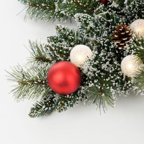 Black Box Trees Kaprun Kerstkrans Ster met LED - Ø60 cm - maximondo