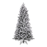 Black Box Trees Snowdon kerstboom groen frosted TIPS 799 - h185xd117cm - maximondo