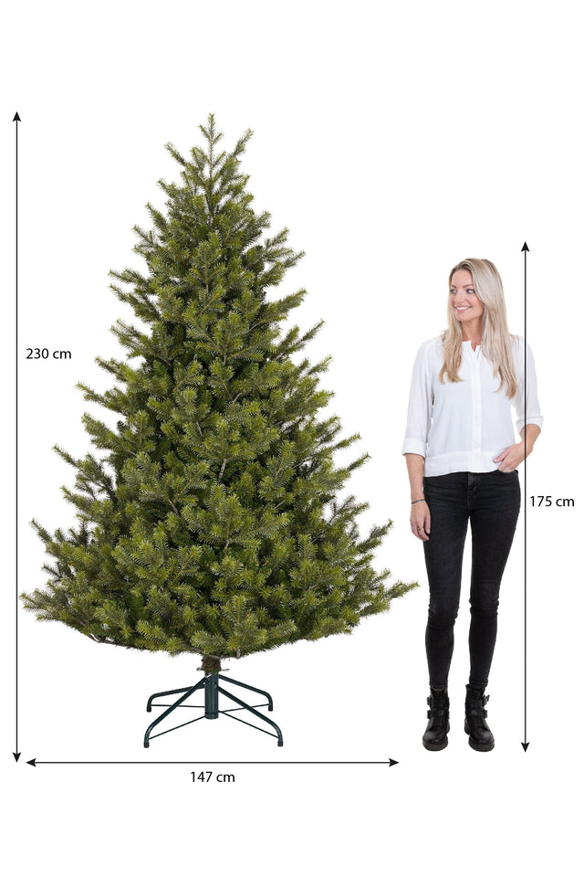 Black Box Trees Clive kerstboom groen TIPS 3106 - h230xd147cm - maximondo