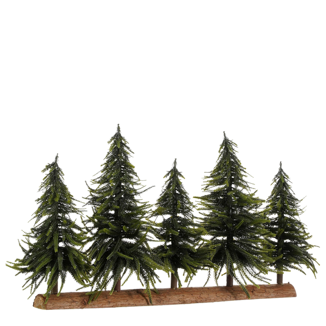 House of Seasons Decoratie Boomstam met Kunstkerstbomen - maximondo