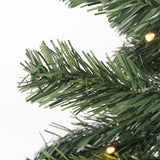 Black Box Trees Norton set led werkt op batterijen groen kerstboom 2pcs 30L krans 1pcs 20L - h90xd45cm - maximondo