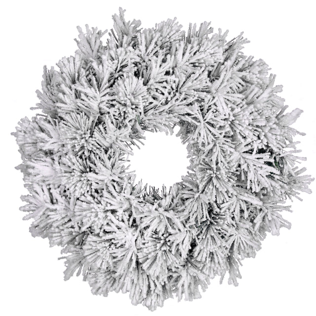 Black Box Trees Dinsmore krans groen frosted TIPS 108 - d60cm - maximondo