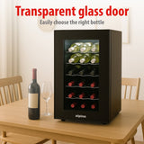 alpina Wijnkoelkast – Wijnklimaatkast voor 18 Flessen - maximondo