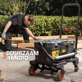 BLACK+DECKER steekwagen en plateauwagen 2-in-1 55kg - maximondo