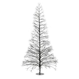 Luca Lighting Boom led zwart klassiek wit 2100led IP44 en timer - h180xd80cm