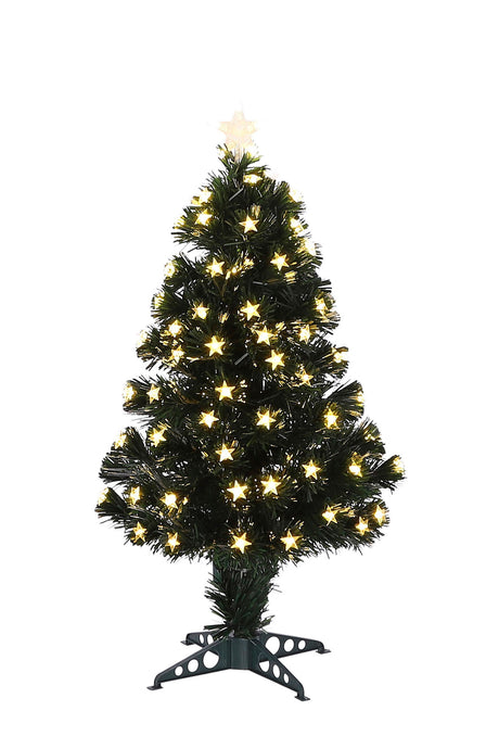 Luca Lighting Mercury boom fibre optic groen warm wit 95led 8 function controller - h90xd40cm