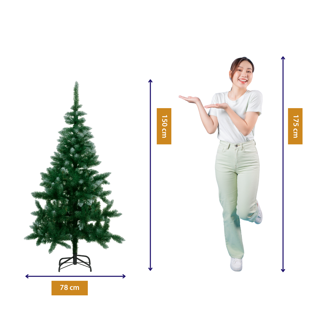 Arti Casa Kunstkerstboom 150 cm