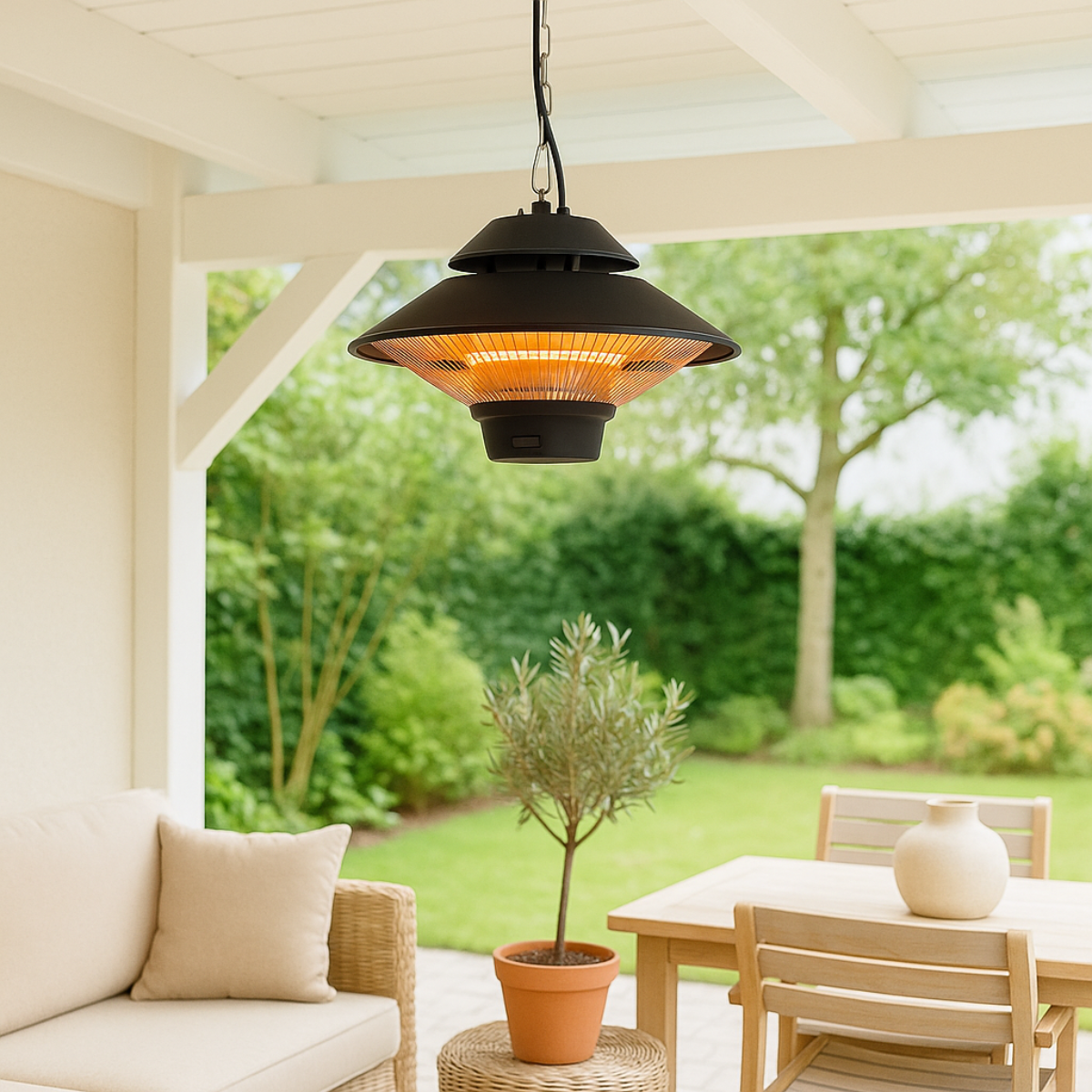 alpina Infrarood Terrasverwarmer 1500W - maximondo