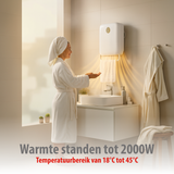 alpina Badkamer Verwarming Elektrisch 750/2000W - maximondo