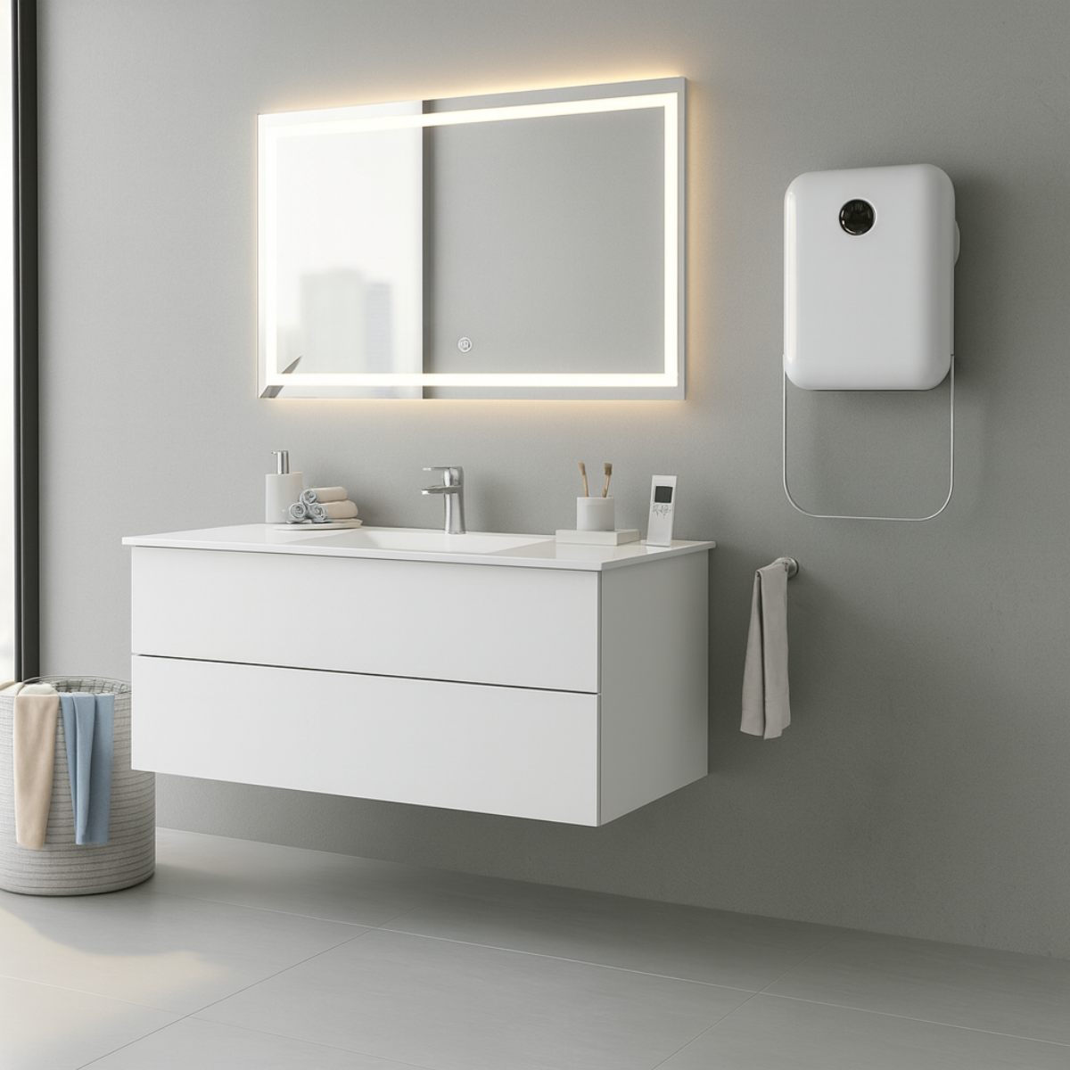 alpina Badkamer Verwarming Elektrisch 750/2000W - maximondo