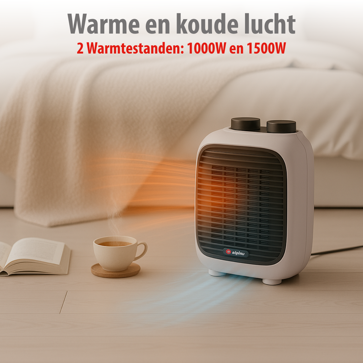 alpina Elektrische Ventilatorkachel - maximondo