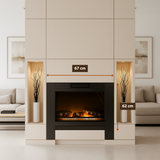 Classic Fire Haard Chicago - 1800W - maximondo