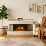 Classic Fire Sfeerhaard Elektrisch Montreal 2000W - maximondo