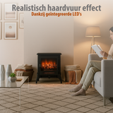 Classic Fire Verona Kachel Zwart