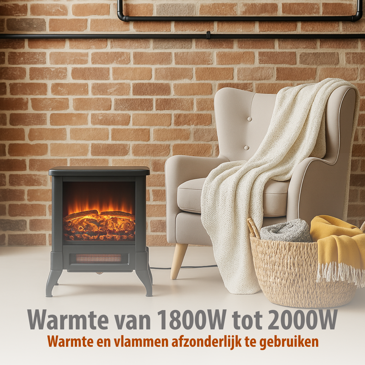 Classic Fire Verona Kachel Zwart - maximondo