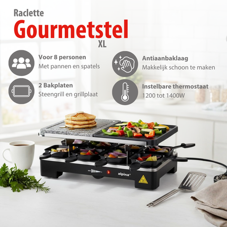 alpina Gourmetstel XL 8 Personen - maximondo