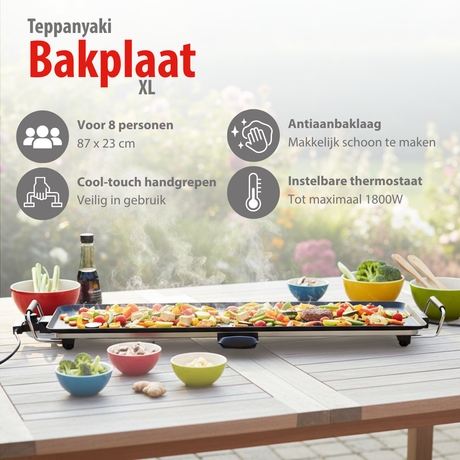 alpina Teppanyaki Bakplaat XL - maximondo