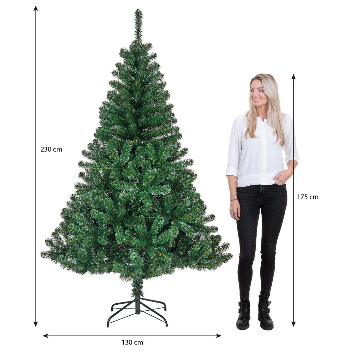 Black Box Trees Bedford Kunstkerstboom H230 x Ø130 cm - maximondo