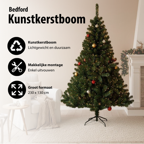 Black Box Trees Bedford Kunstkerstboom H230 x Ø130 cm - maximondo