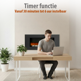 Classic Fire Sfeerhaard Elektrisch Vancouver 94 x 48 x 12 cm