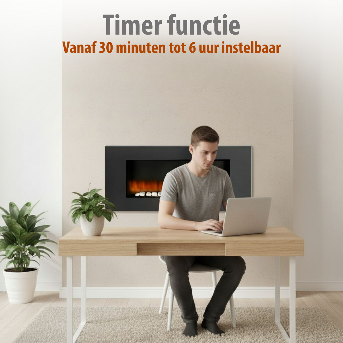 Classic Fire Sfeerhaard Elektrisch Vancouver 94 x 48 x 12 cm