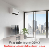 alpina wandverwarming en ventilator PTC keramisch 2000W - maximondo