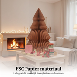 Mica Decorations Decoratie boom bruin FSC Mix - h152xd104cm