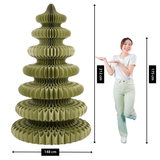 Mica Decorations Decoratie kunstkerstboom - H212 x  Ø148 cm