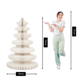 Mica Decorations Decoratie boom wit FSC Mix - h152xd104cm